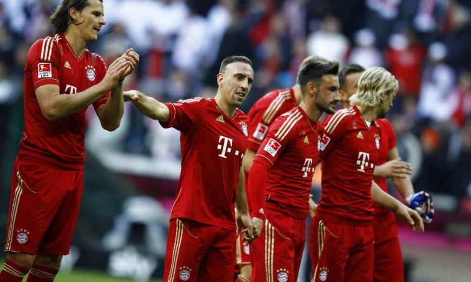 Franckas Ribery su komandos draugais iškovojo solidžią pergalę