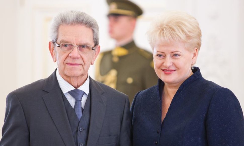 Vladas Garastas ir Dalia Grybauskaitė