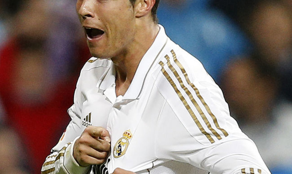 Cristiano Ronaldo pelnė antrąjį komandos įvartį