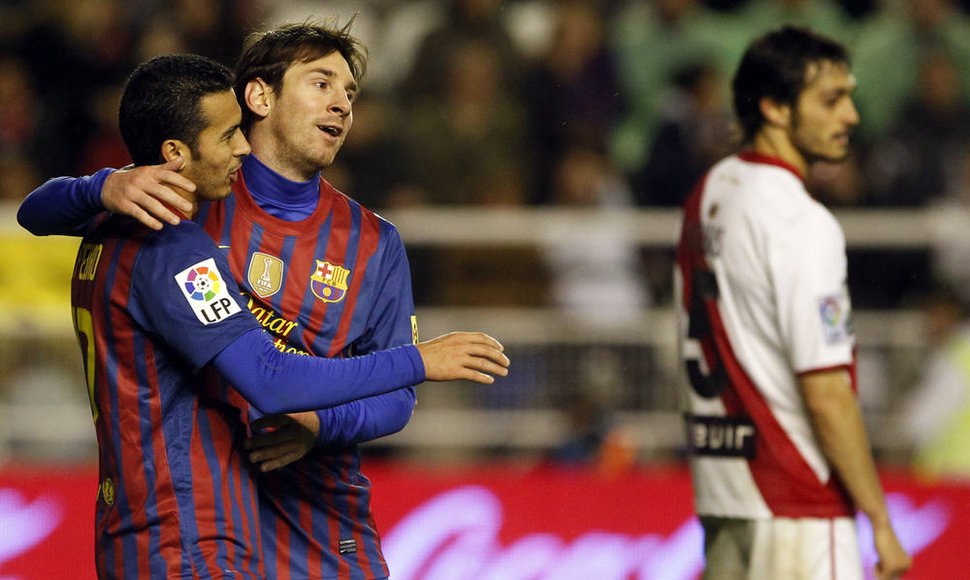 Lionelis Messi ir Pedro Rodriguezas