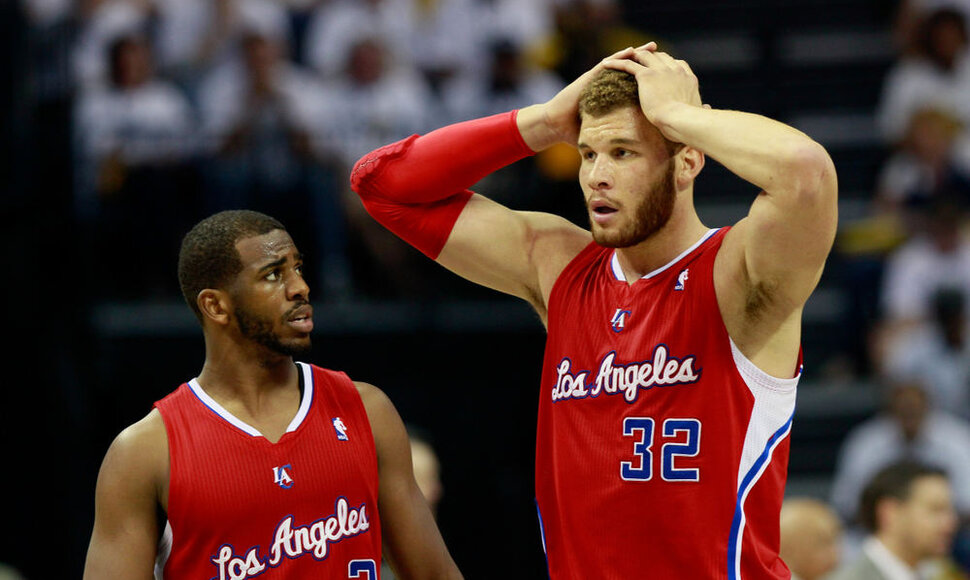 Blake'as Griffinas ir Chrisas Paulas
