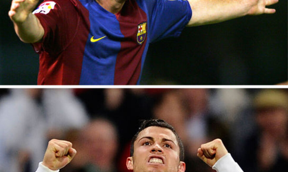 Cristiano Ronaldo ir Lionelis Messi