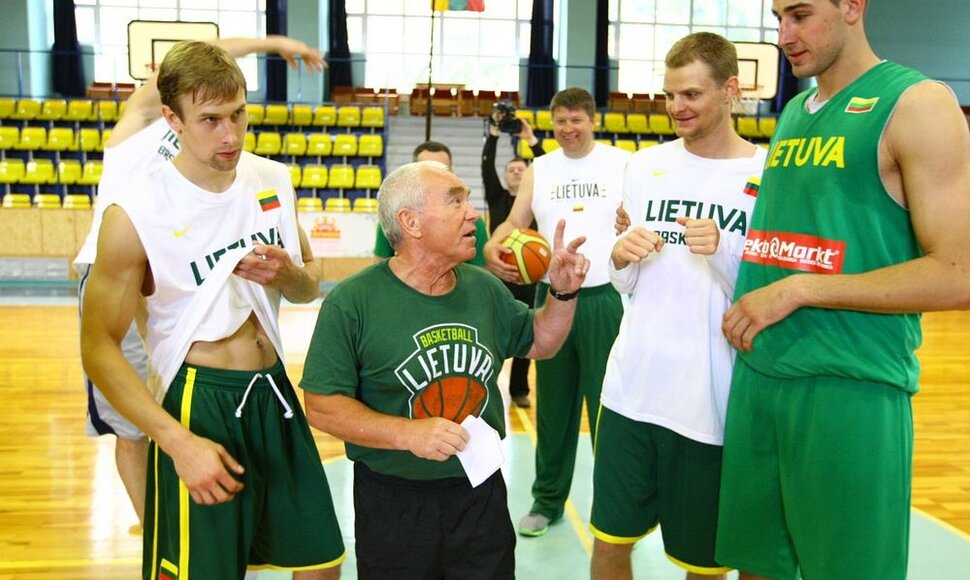 Treniruotės akimirka
