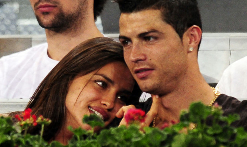 Irina Shayk ir Cristiano Ronaldo