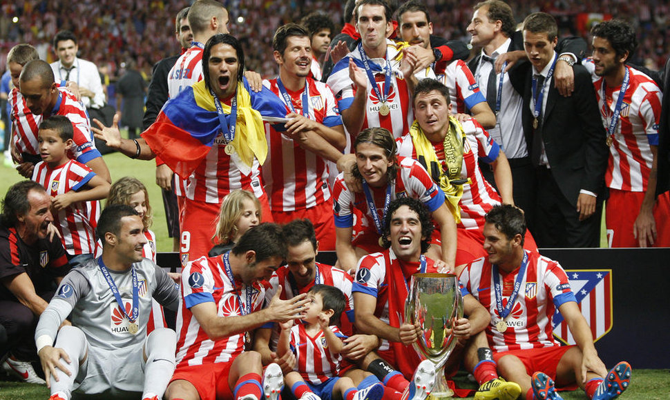 Madrido "Atletico" futbolininkai iškovojo UEFA Supertaurę