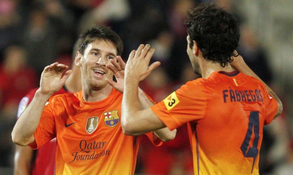 Lionelis Messi su komandos draugais sieks pergalės