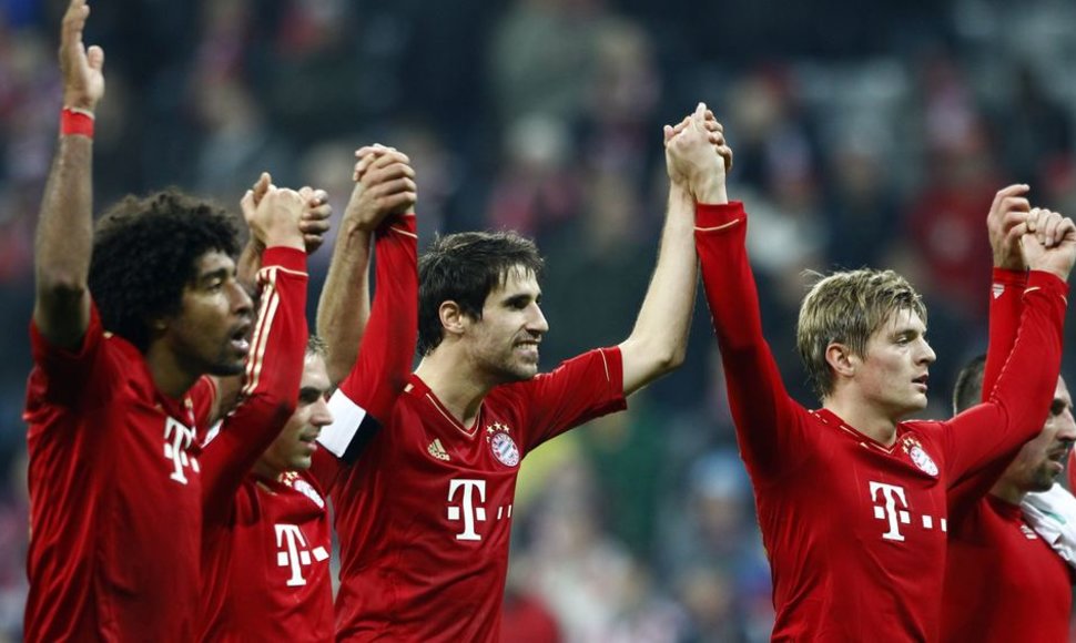 „Bayern“ sutriuškino savo varžovus