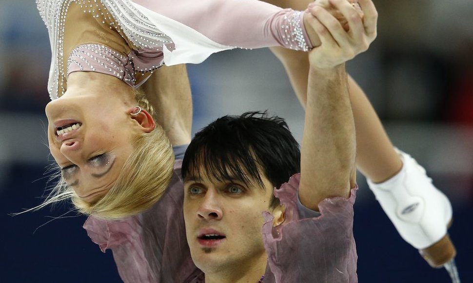 Tatjana Volosožar ir Maksimas Trankovas iškovojo aukso medalius