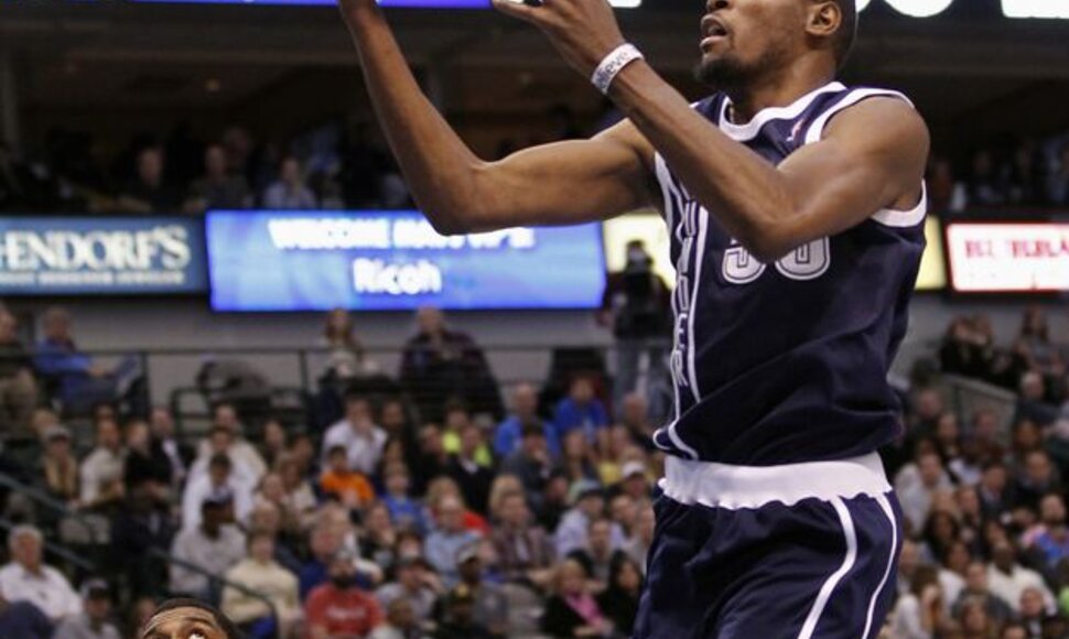 Kevinas Durantas pasiekė naują karjeros rezultatyvumo rekordą NBA