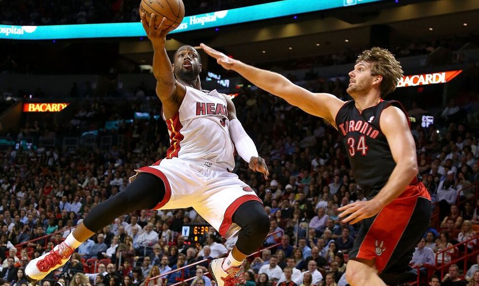 Dwyane'as Wade'as nugalėtojams pelnė 35 ta&scaron;kus