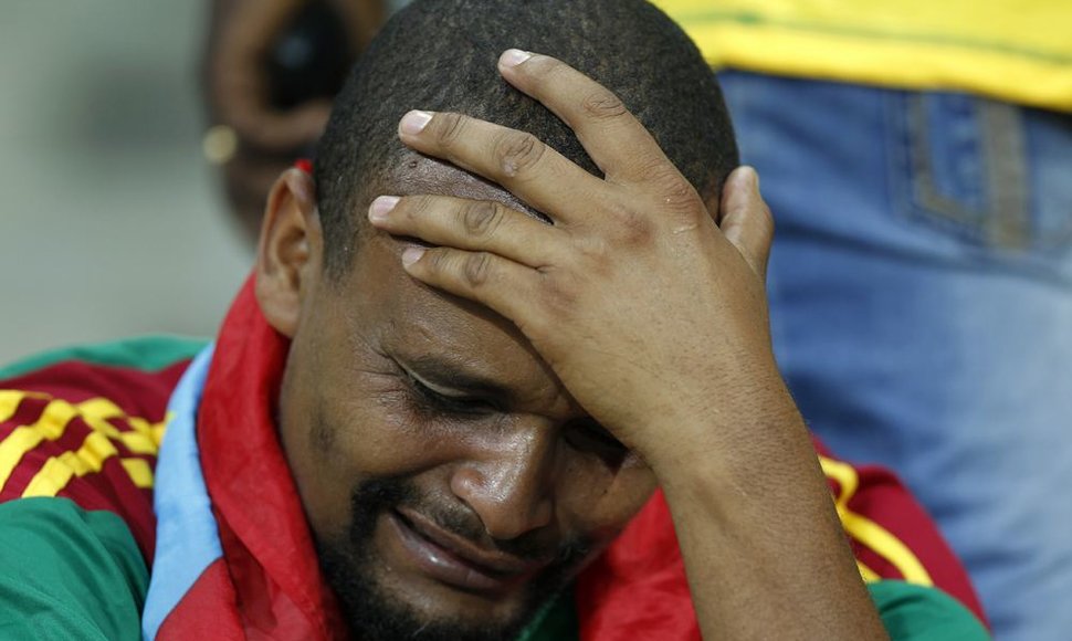 Ašaras dėl pralaimėjimo lieja Etiopijos sirgalius