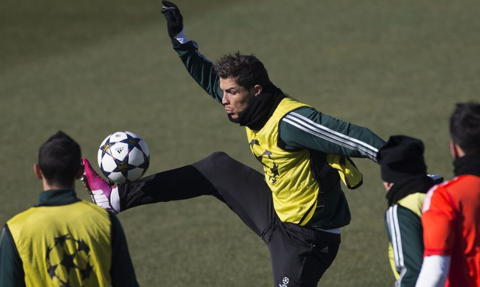 Cristiano Ronaldo ruošiasi artėjančiai akistatai su savo buvusiu klubu