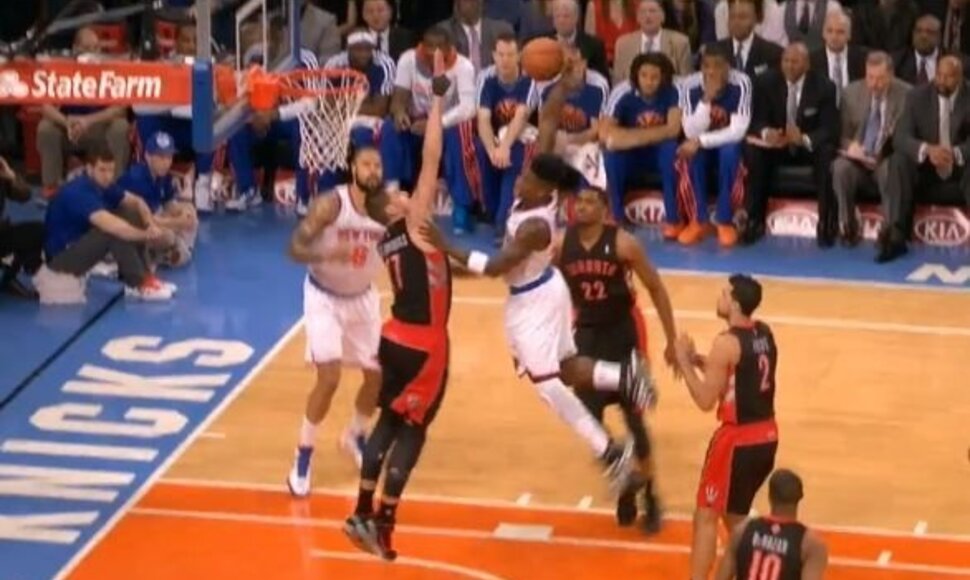 Gražiausio NBA nakties bloko autorius – Jonas Valančiūnas