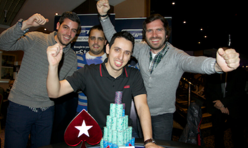 Nugalėtojas &ndash; Sergio Aido (centre) 
