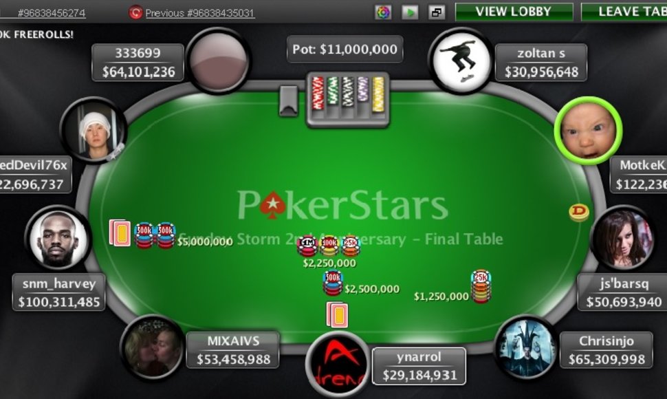 Jubiliejinio pokerio turnyro „Sunday Storm“ ringe lietuvis iškovojo sidabrą ir daugiau nei 66 000 dolerių