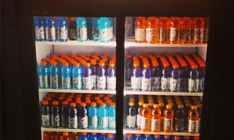 D.Wade’o namuose prieglobstį rado “Gatorade” automatas