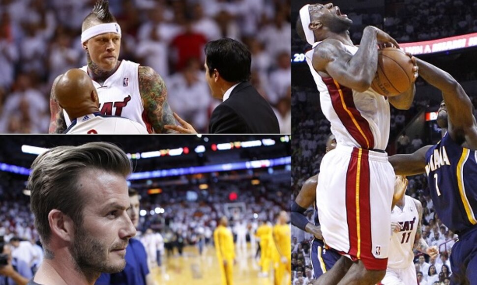 „Heat“ įveikė „Pacers“ ir iškovojo trečiąją pergalę serijoje