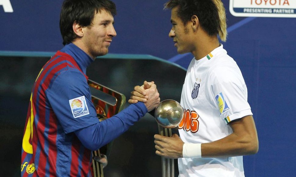 Neymaras ir Lionelis Messi