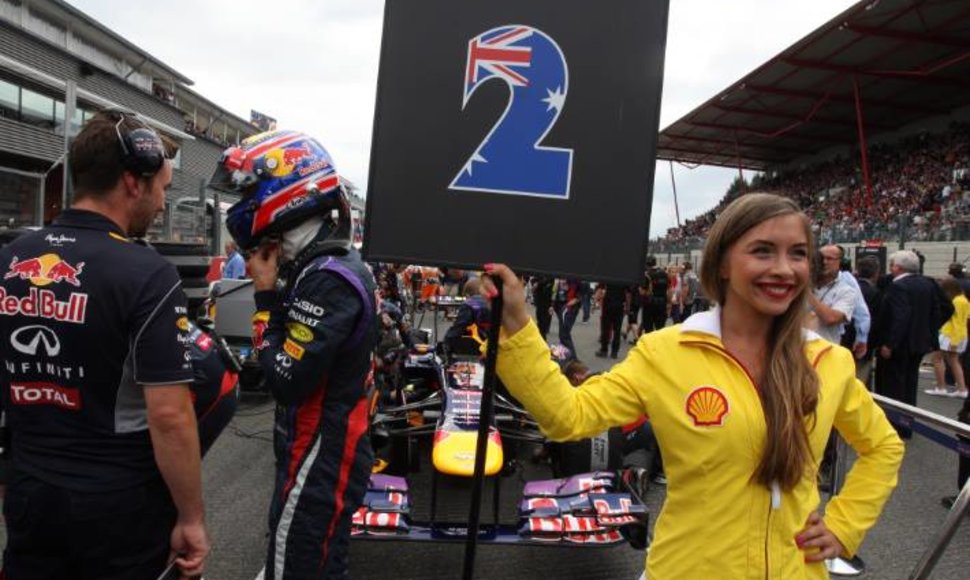 Irena Samavičiūtė „Formulės 1“ lenktynėse