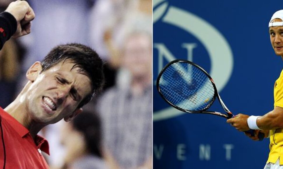 Ričardas Berankis neprilygo Novakui Džokovičiui