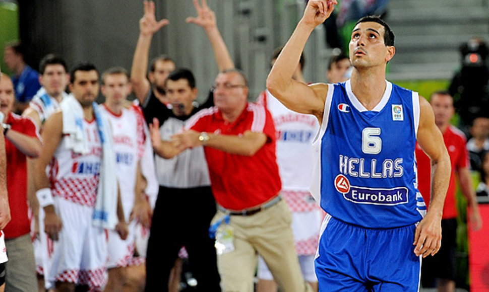 Graikijos krepšininkams Europos čempionatas – baigtas