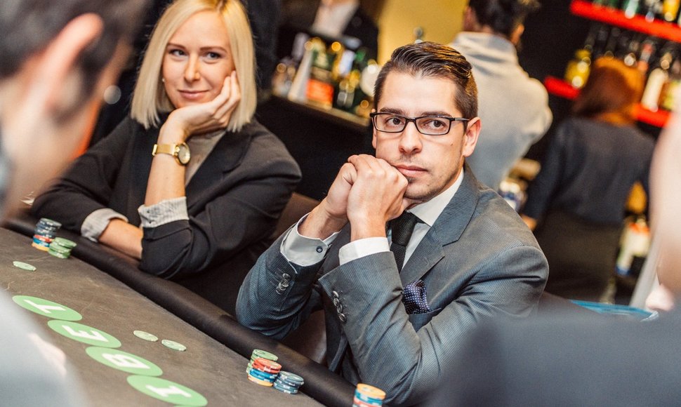 Labdaringas pokerio turnyras Vilniuje