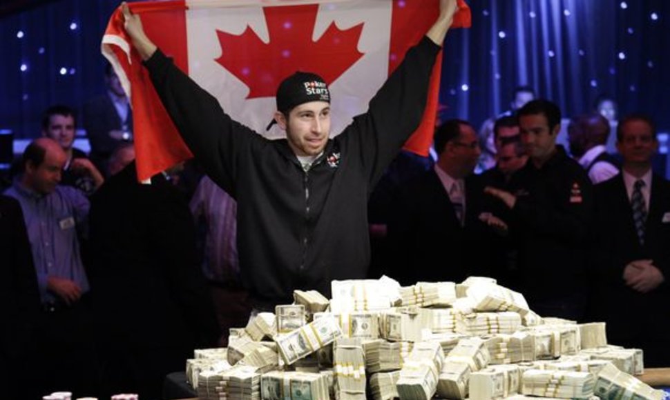 J.Duhamelis – pirmasis kanadietis triumfavęs WSOP čempionate