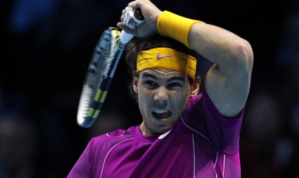 R.Nadalis – pirmasis turnyro Londone finalininkas