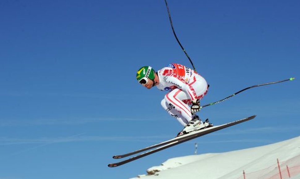 Pasaulio kalnų slidinėjimo taurės etapą šeštadienį laimėjo austras