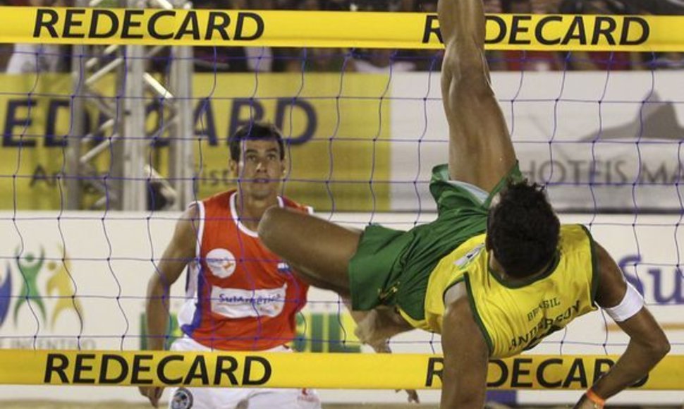 Pirmąjį istorijoje tinklinio kojomis pasaulio čempionatą laimėjo Paragvajus