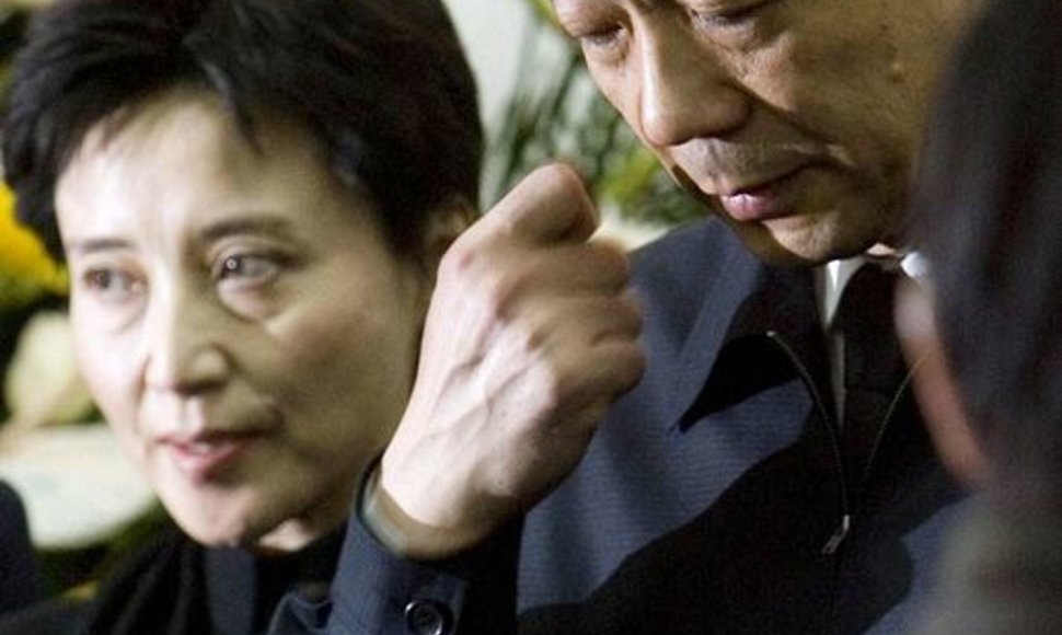 Gu Kailai su savo vyru Bo Xilai