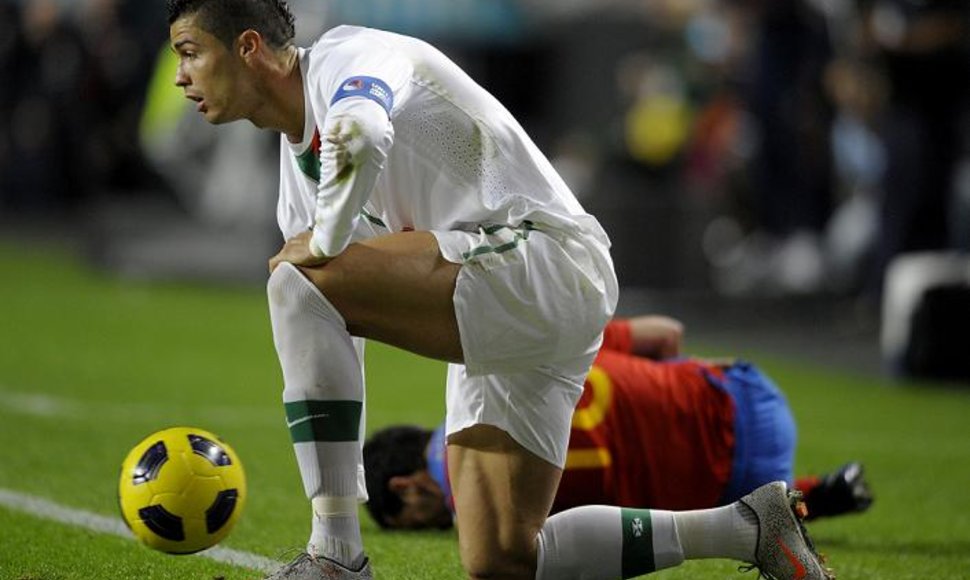 C.Ronaldo pelnė pirmą susitikimo įvartį