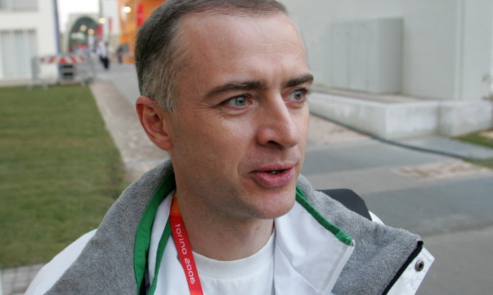 Lietuvos olimpinės rinktinės vyriausiasis gydytojas Dalius Barkauskas