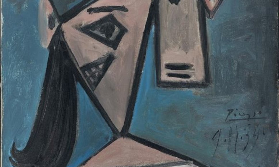 Pablo Picasso paveikslas „Moters galva“