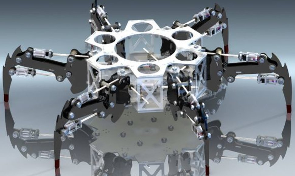 Šarūno Šutavičiaus šešiakojis robotas-voras