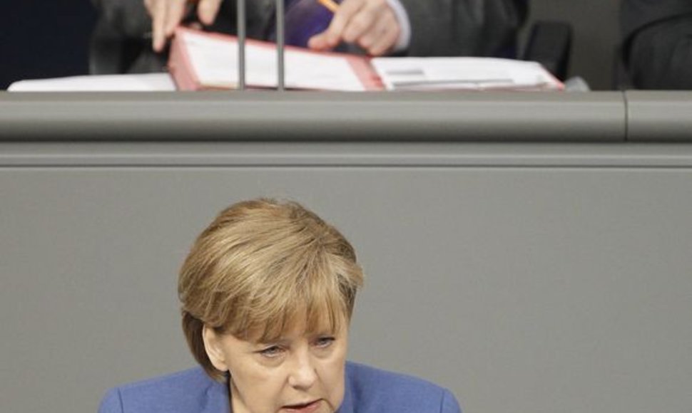 Norbertas Lamertas ir Angela Merkel