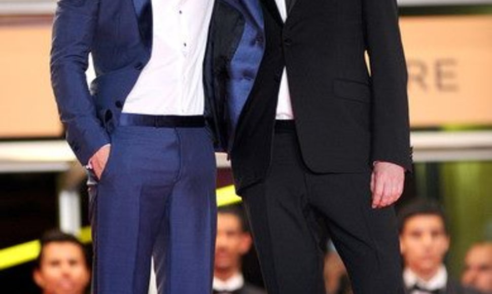 Ryan Gosling (kairėje) ir Nicolas Winding Refn