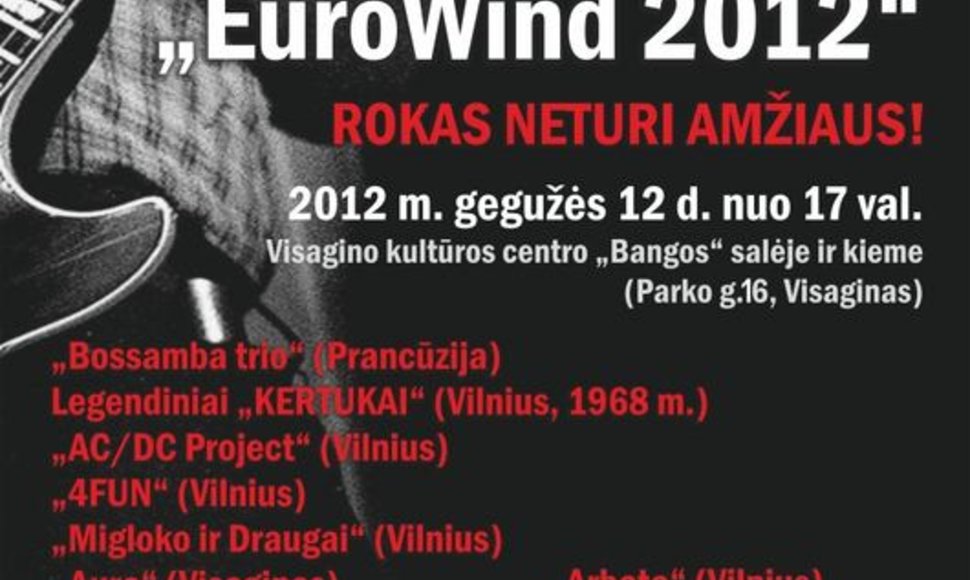 Akustinis roko festivalis „EuroWind“