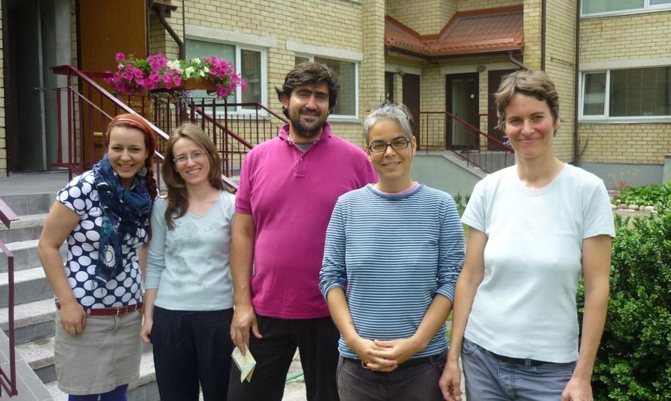 Iš kairės: Rita Mačiliūnaitė (Lietuva), Ana Horvat (Kroatija), Jesmond Vassallo (Malta), Tamara Wilhelm ir Susanna Gartmayer (Austrija).