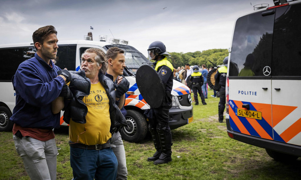 Protestas Nyderlanduose