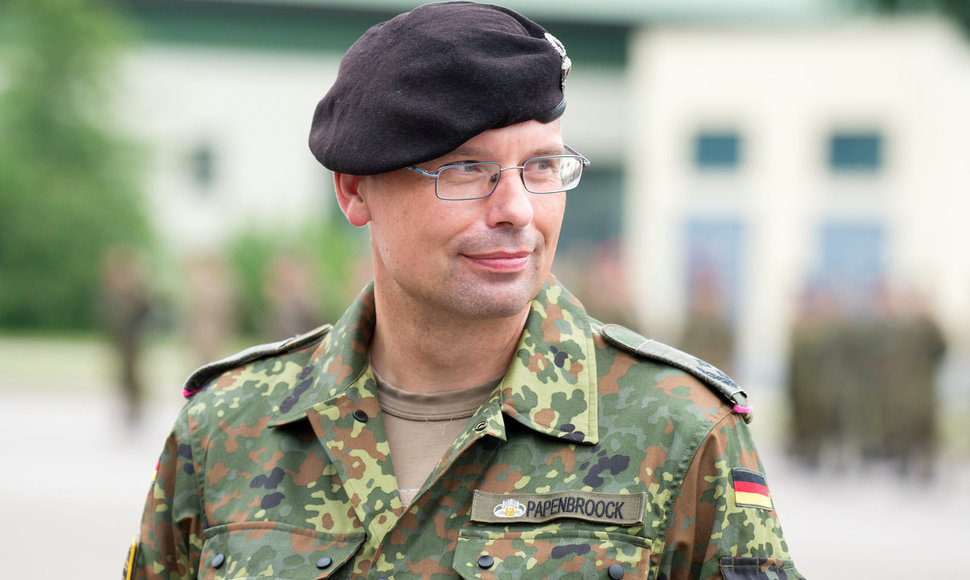 Vokietijos kariuomenės karininkas pulkininkas leitenantas Peeras Papenbroockas