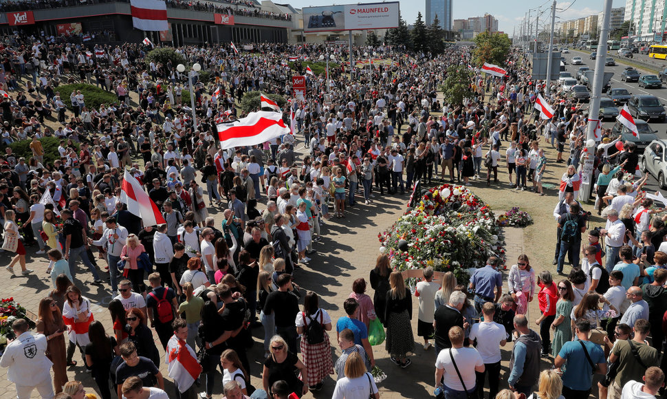 Protestai Baltarusijoje