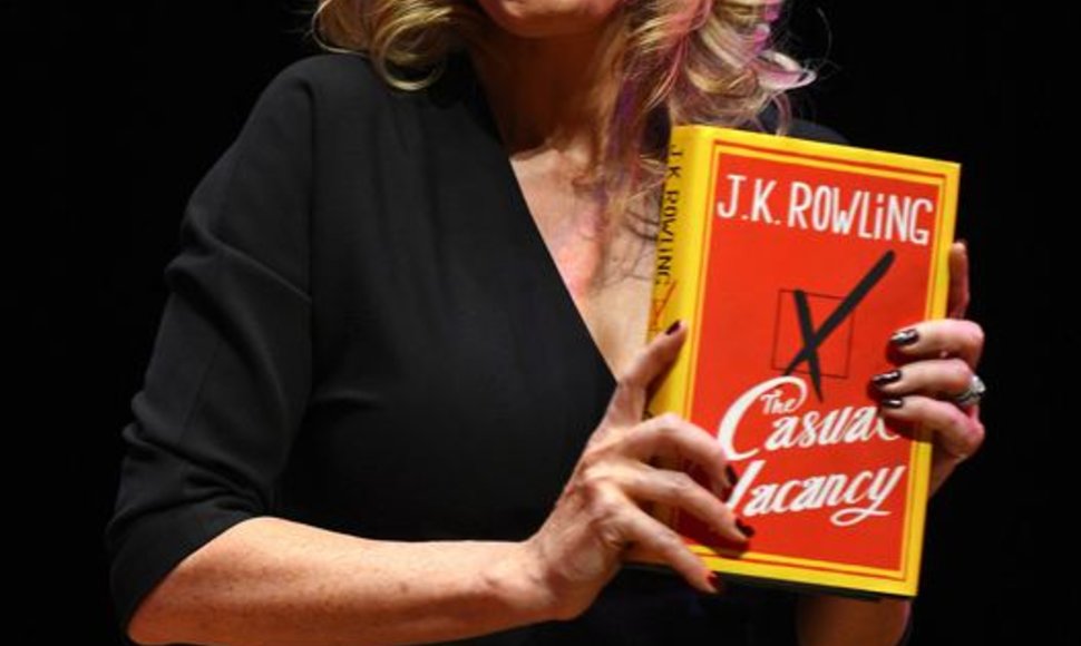 Joanne Rowling pristatė naują knygą