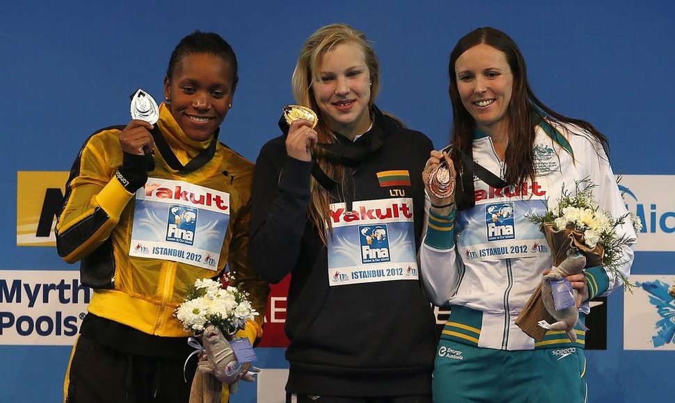 Rūta Meilutytė iškovojo aukso medalį.