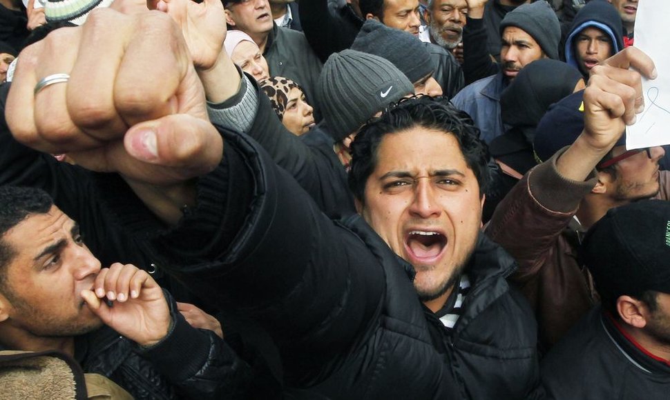 Tunise nesilauja protestai