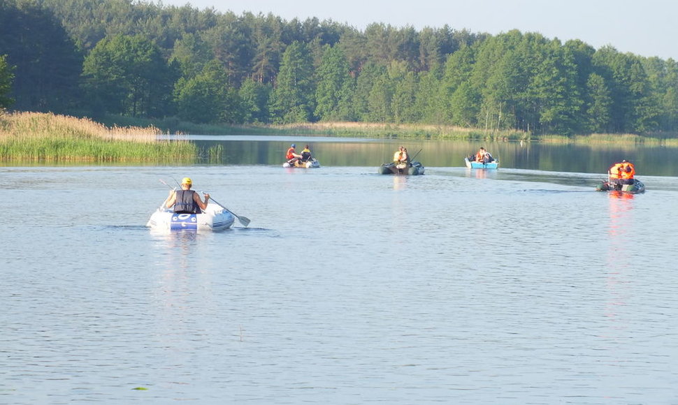 Baltajo ežeras Lazdijų mieste