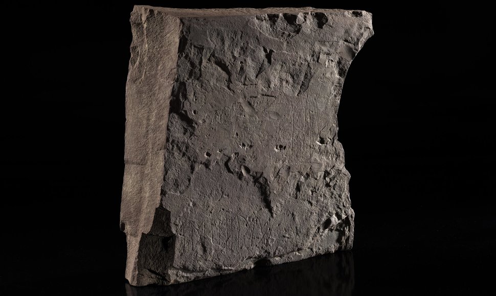 Norvegų archeologų rastas akmuo