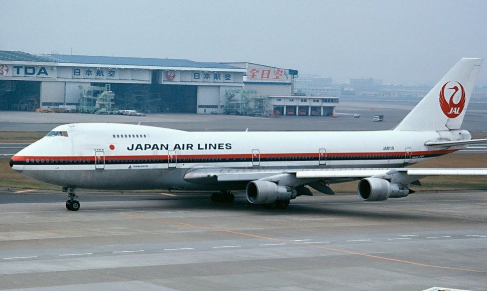 „Japan Airlines“ lėktuvas likus metams iki sudužimo