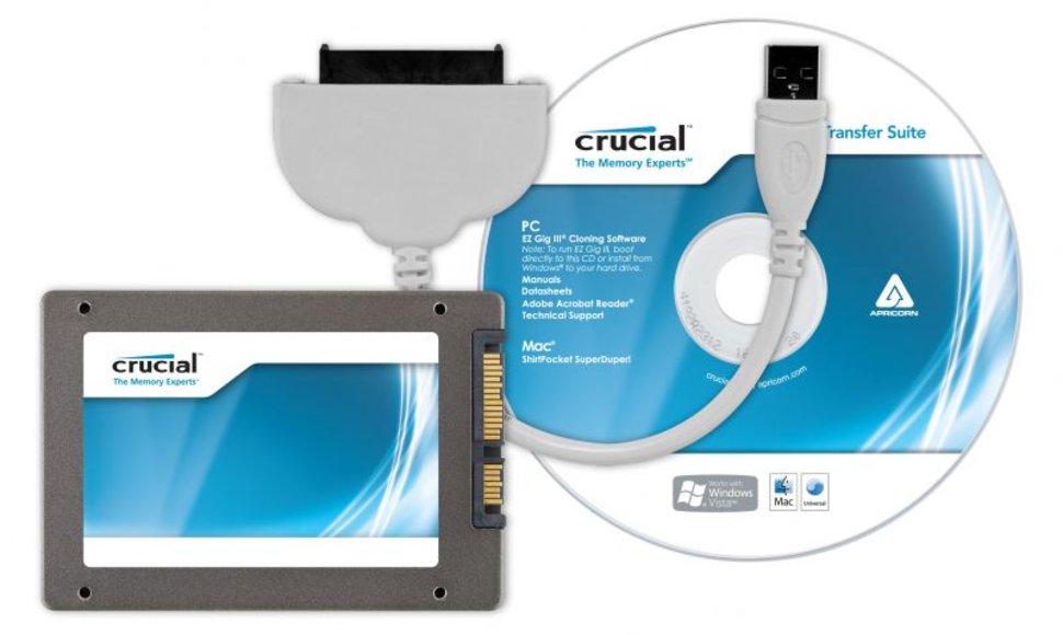 „Crucial“ SSD kaupikliai