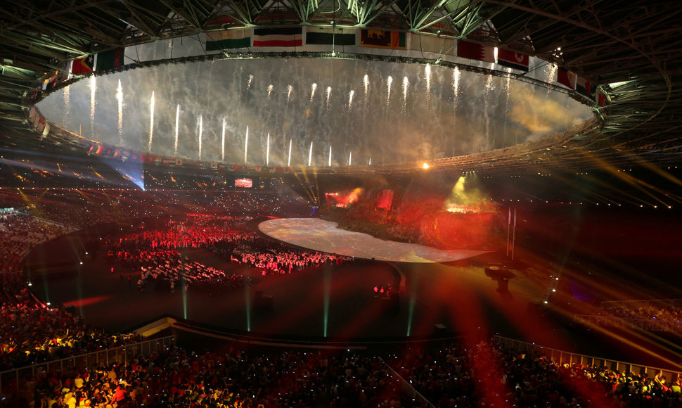 Azijos žaidynių atidarymo ceremonija